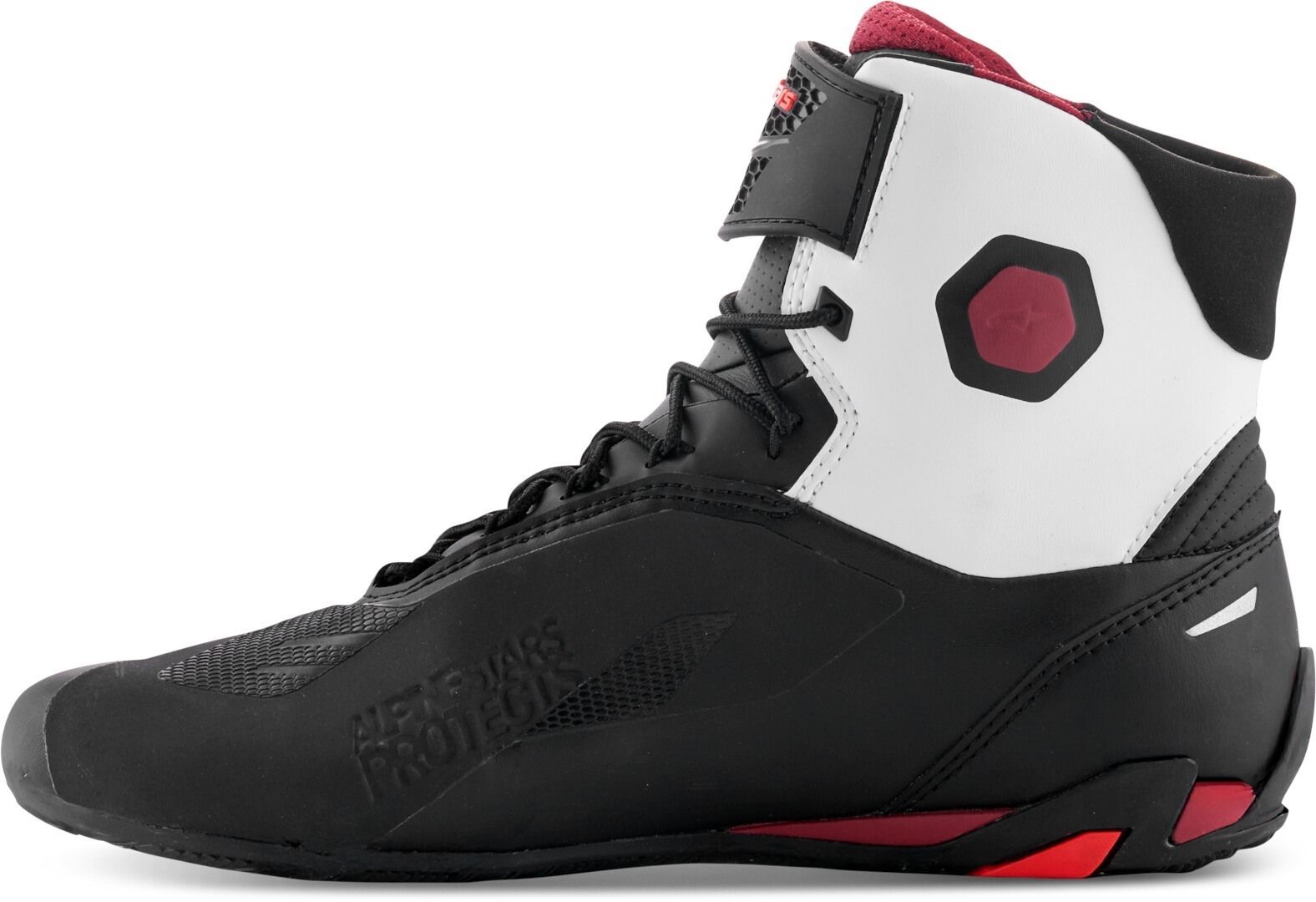 Alpinestars Faster-4 Black/Red/White Shoes : Delivery in 10 Days